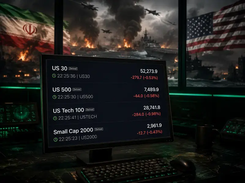 Futures Bursa Saham AS Lanjut Melemah usai AS Umumkan 6 Hari Serangan ke Iran