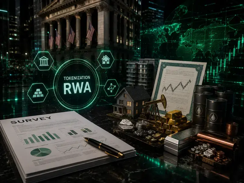 Survei Sebut Institusi Wall Street Mulai Bidik Tokenisasi RWA Sebagai Fokus Utama
