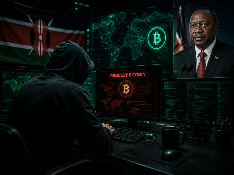 Situs Web Presiden Kenya Sempat Diretas, Pelaku Tuntut Tebusan 5 Bitcoin