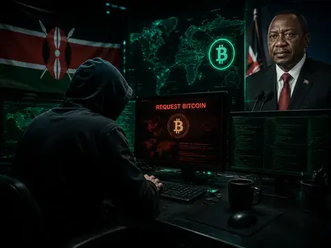 Situs Web Presiden Kenya Sempat Diretas, Pelaku Tuntut Tebusan 5 Bitcoin