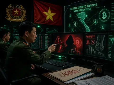 Investor Kripto Vietnam Terancam Denda $1.900 Jika Pakai Platform Ilegal