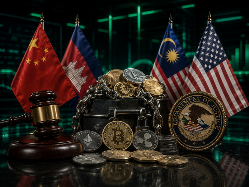 Didominasi dari Asia Tenggara, AS Sita $25 Juta Kripto dari Sindikat Scam Internasional