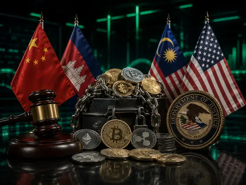 Didominasi dari Asia Tenggara, AS Sita $25 Juta Kripto dari Sindikat Scam Internasional