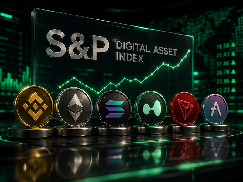 S&P Luncurkan Indeks Aset Digital Baru, Bitcoin Justru Tidak Masuk