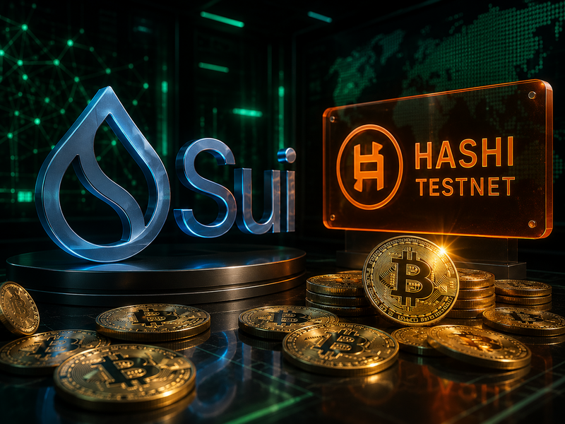 Sui Bawa Bitcoin ke Ekosistem DeFi Lewat Peluncuran Hashi Testnet