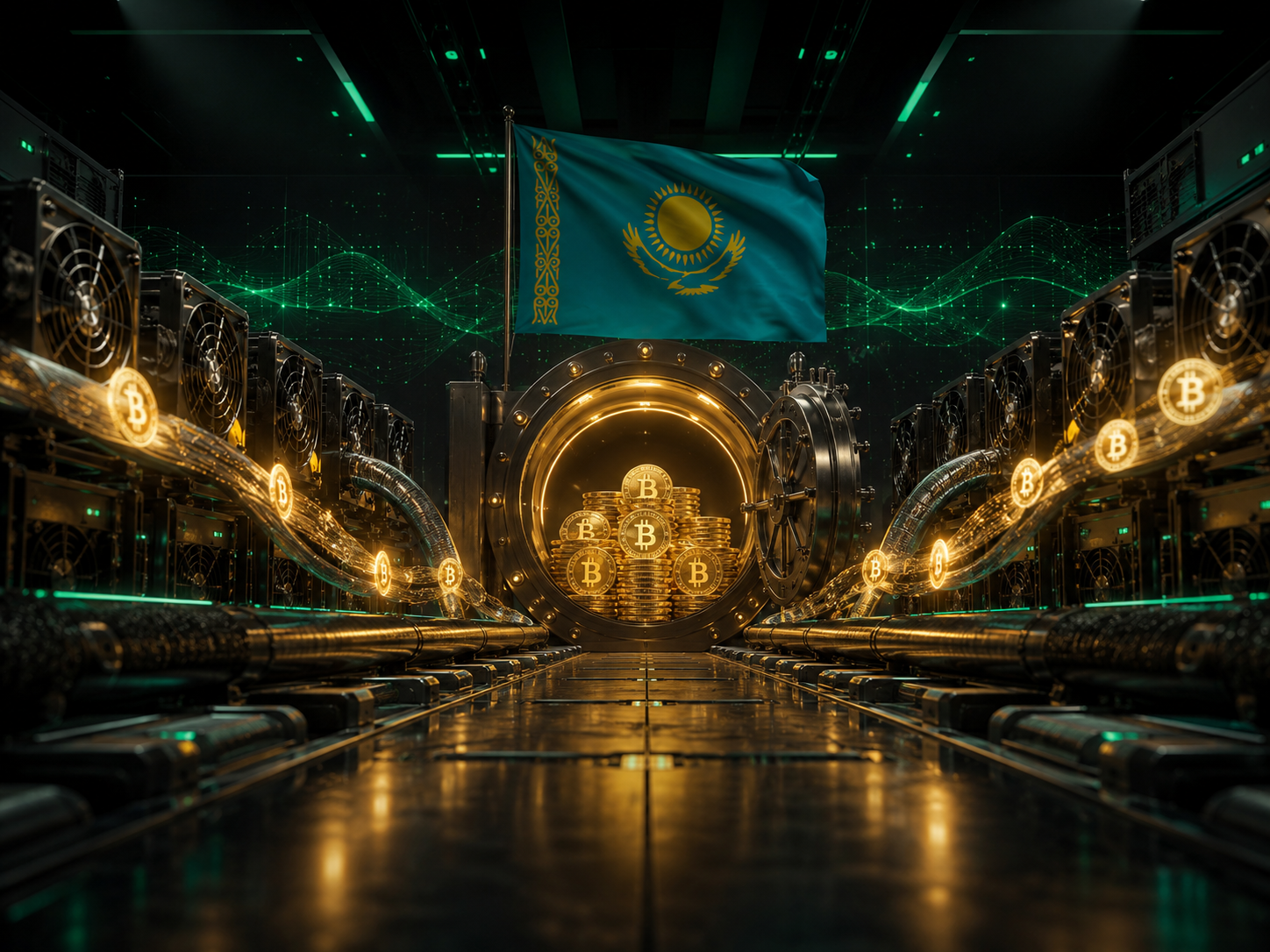 Kazakhstan Bentuk Cadangan Kripto Nasional, Dibiayai dari Setoran 10% Hasil Mining