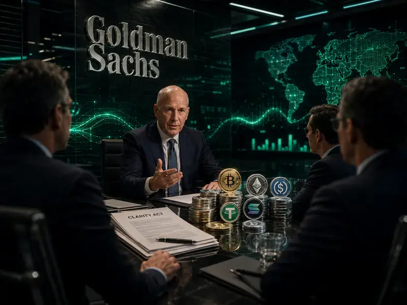 Berbeda dari Mayoritas Bankir Wall Street, Goldman Sachs Justru Dukung RUU CLARITY Act