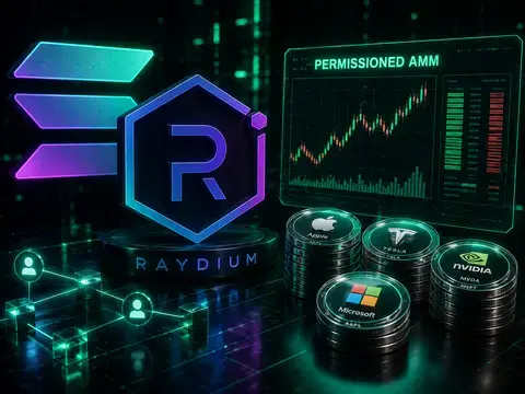 Bawa Tokenisasi Saham ke Solana, Raydium Luncurkan Fitur Permissioned AMM