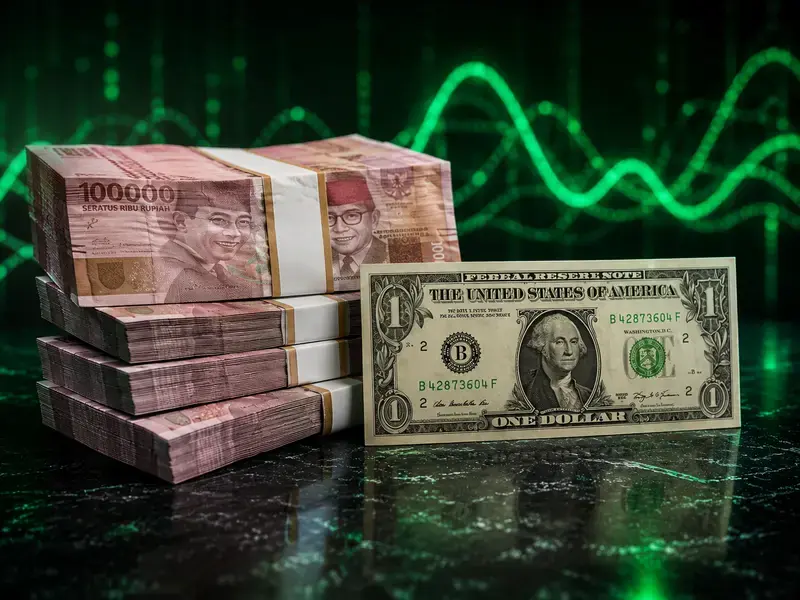 Rupiah Kembali Tembus Rp18.000 per Dolar AS