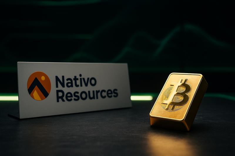 Perusahaan Tambang Emas Nativo Resources Rencanakan Beli Bitcoin untuk Cadangan
