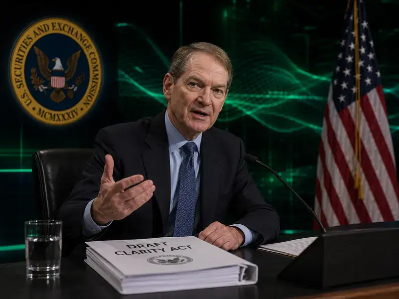 SEC Siap Terbitkan Regulasi Kripto Jika CLARITY Act Tertunda