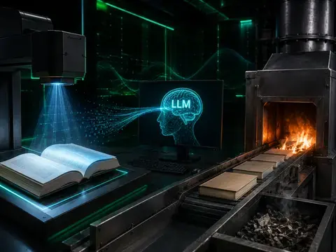 Manfaatkan Celah Hukum, Developer AI Hancurkan Ribuan Buku Cetak Usai Digitalisasi
