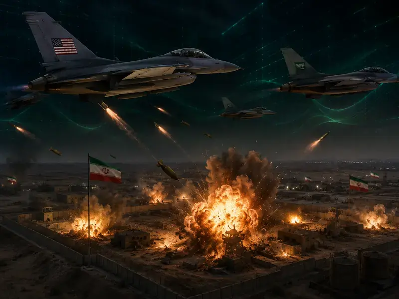 AS - Saudi Arabia Gempur Markas Milisi Iran di Irak
