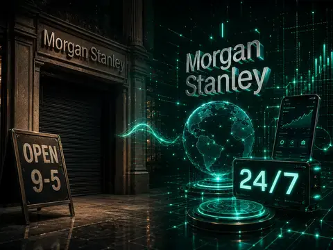 Morgan Stanley: Era Perbankan 9-5 Berakhir, Dunia Bergerak ke Sistem Tokenisasi 24/7