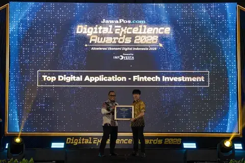 TRIV Raih Penghargaan Top Digital Application Fintech Investasi pada Digital Excellence Awards 2026 JawaPos.com