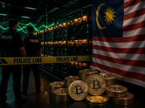 Polisi Malaysia Bongkar Mining Bitcoin Ilegal, 73 Mesin Disita