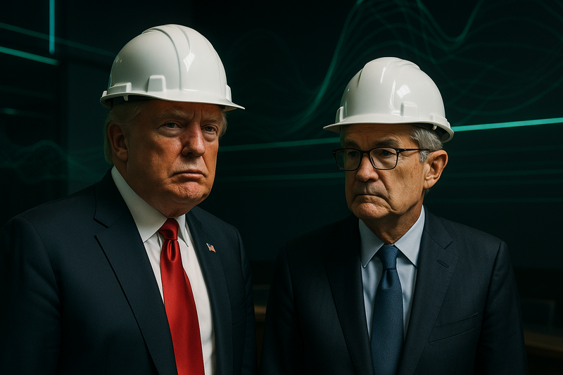 Kunjungi Markas The Fed, Trump Minta Langsung Ke Powell Untuk Turunkan Suku Bunga