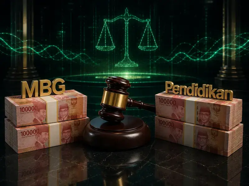 MK Putuskan Anggaran MBG Harus Dipisah dari Dana Pendidikan Mulai 2028