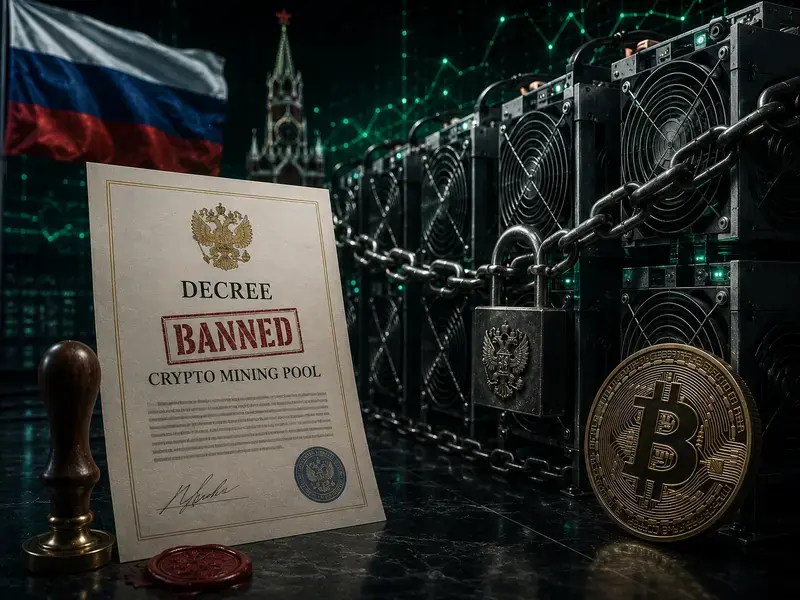 Rusia Teken Dekrit Larangan Mining Kripto di Moskow Hingga 2032