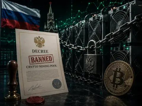 Rusia Teken Dekrit Larangan Mining Kripto di Moskow Hingga 2032