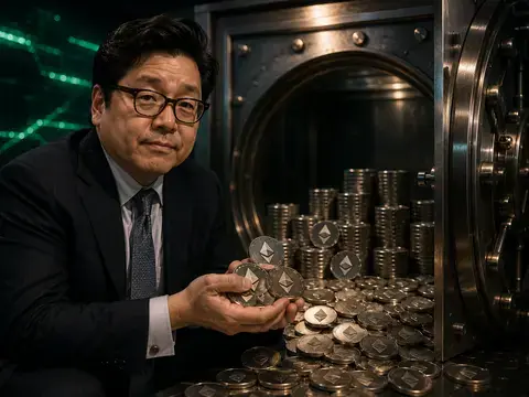 Kepemilikan ETH Bitmine Capai 5,8 Juta Token Usai Akuisisi 10.399 ETH Pekan Lalu