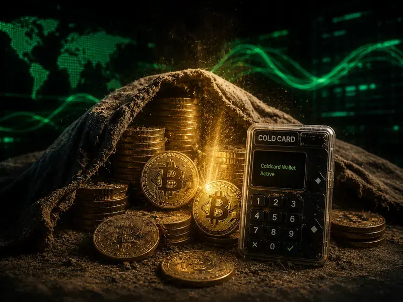 Amankan Aset dari Coldcard, Whale Pindahkan 500 BTC Setelah 12 Tahun Pasif