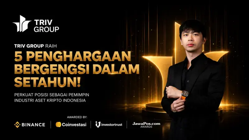TRIV Group dan Gabriel Rey Borong Lima Penghargaan Bergengsi dalam Setahun, Perkuat Posisi sebagai Pemimpin Industri Aset Kripto Indonesia