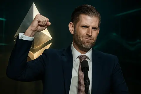 Eric Trump Dukung Penuh Ethereum, Yakin Bisa Tembus $8,000