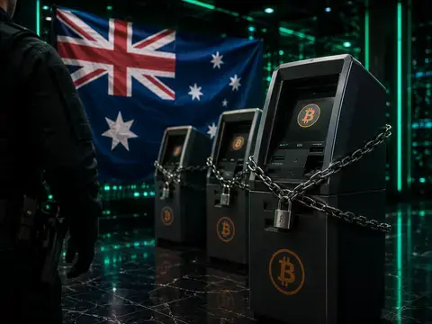 Abaikan Regulasi AML, Australia Bekukan 96 ATM Kripto