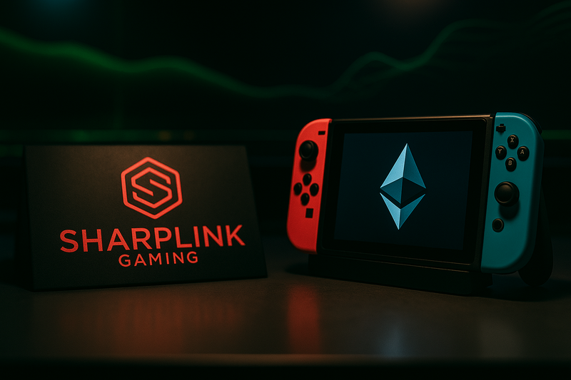 SharpLink Gaming Tambah Muatan 77.210 $ETH, Total Kepemilikan Capai 438.017 ETH