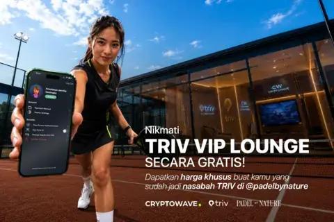 TRIV Group Hadirkan VIP Lounge Gratis di Padel by Nature