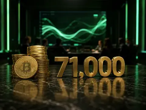 Bitcoin Tembus $71.000