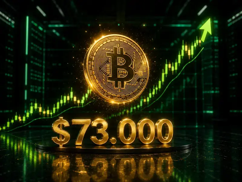 Reli Berlanjut, Bitcoin Naik Sentuh Harga $73.000