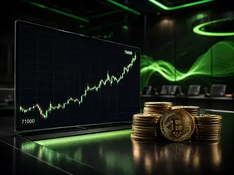 Bitcoin Tembus $76.000, $222 Juta Posisi Kripto Terlikuidasi dalam 1 Jam