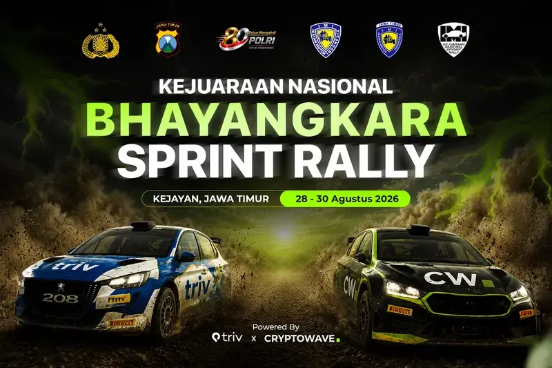 Kejurnas Bhayangkara Sprint Rally 2026 Polda Jatim Siap Digelar, Triv Group Dukung Penuh