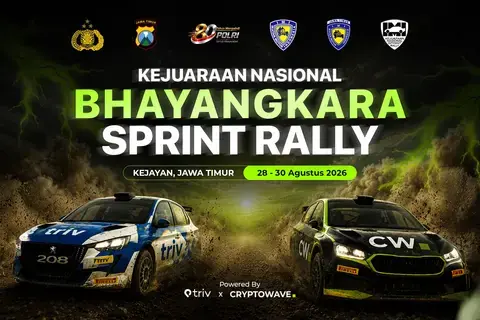 Kejurnas Bhayangkara Sprint Rally 2026 Polda Jatim Siap Digelar, Triv Group Dukung Penuh