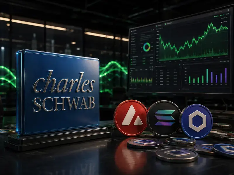 Perkuat Eksposur Kripto, Charles Schwab Hadirkan SOL, AVAX, dan LINK untuk Nasabahnya