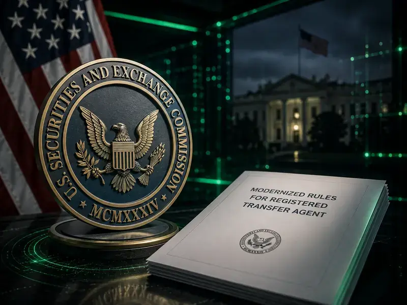 SEC AS Usulkan Aturan Baru Biro Administrasi Efek Berbasis Blockchain