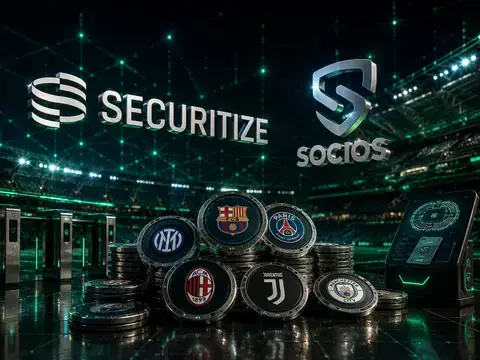 Gandeng Socios, Securitize Tokenisasi Saham Klub Olahraga Profesional