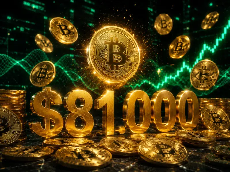 Reli Berlanjut, Bitcoin Melaju Naik ke $81.000