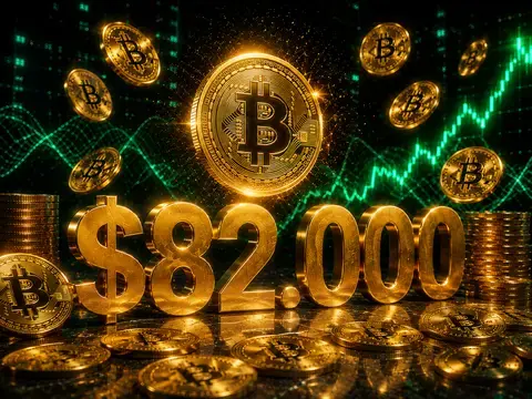 Bitcoin Lanjut Reli, Melesat ke Harga $82.000