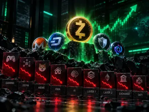 Dipimpin ZEC, Sektor Privasi Jadi Satu-satunya Sektor yang Meroket di 2026