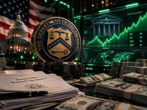 US Treasury Intervensi Pasar Obligasi, Umumkan Buyback Senilai $6 Miliar