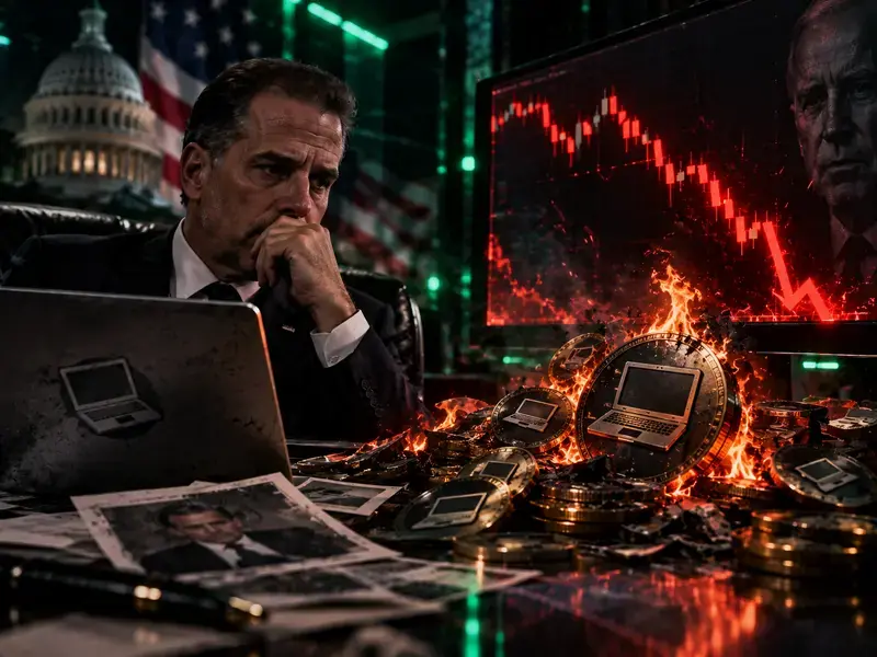 Memecoin Milik Hunter Biden Crash 99% dalam Hitungan Menit, 11.500 Wallet Merugi