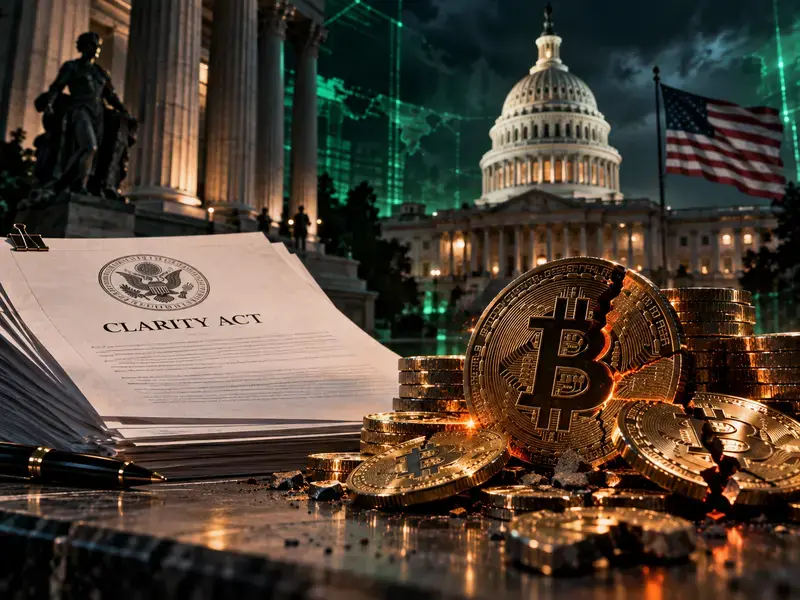 RUU Clarity Act Buntu, Bitcoin Anjlok ke Bawah $76.000