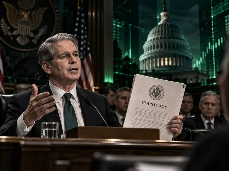 Menkeu AS Desak Kongres Sahkan Clarity Act, Sebut Stablecoin Akan Perkuat Dolar