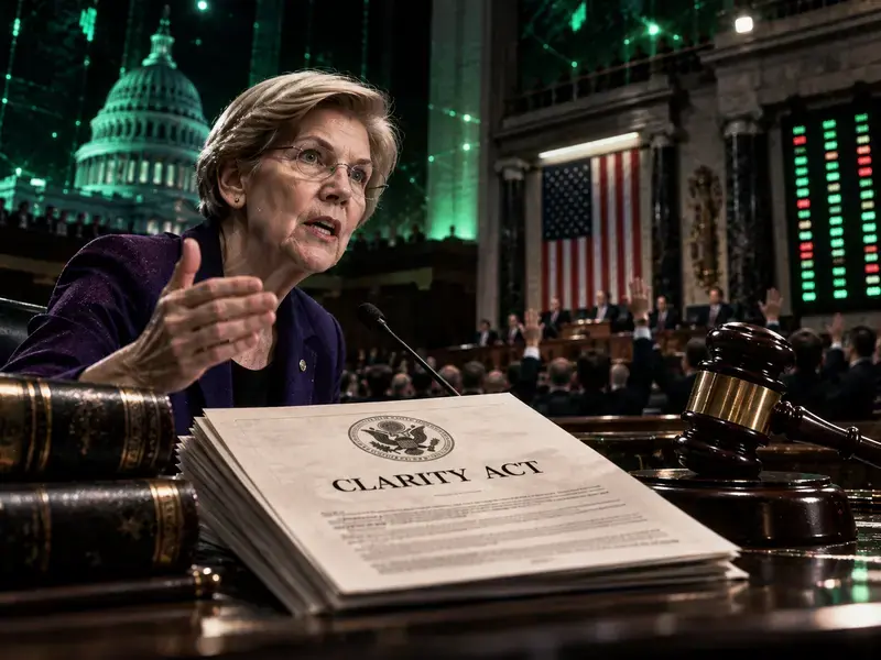 Senator Elizabeth Warren: Pengesahan Clarity Act Berisiko Memicu Kehancuran Ekonomi AS