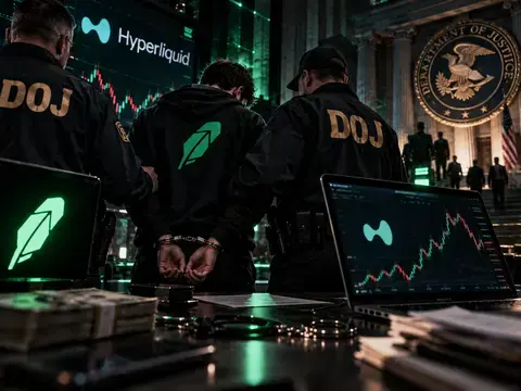 2 Karyawan Robinhood Didakwa DOJ, Manfaatkan Info Insider untuk Trading di Hyperliquid