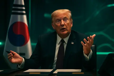 Trump Kenakan Tarif 15% dan Amankan Investasi $350 Miliar dari Korea Selatan