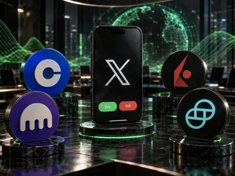 Gandeng Coinbase Hingga Kraken, Platform X Sediakan Tombol Trading Saham dan Kripto